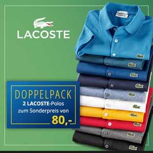 Lacoste Polo-Shirts und ab (Polos T-Shirts ab MyTopDeals T-Shirt Stück) - 18€ / 37€