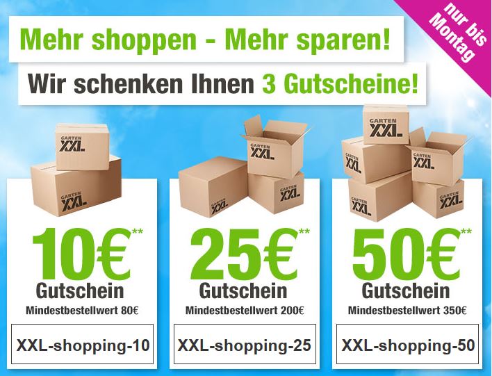 Bis Zu 50 Rabatt Bei Gartenxxl Mytopdeals