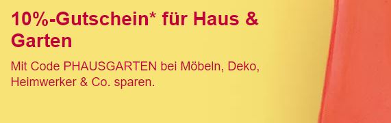 10 Gutschein Auf Haus Garten Artikel Z B Bosch Akku