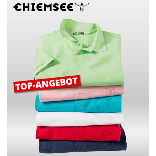 Chiemsee Baumwoll-Poloshirt (100% Baumwolle, 6 Farben) - MyTopDeals