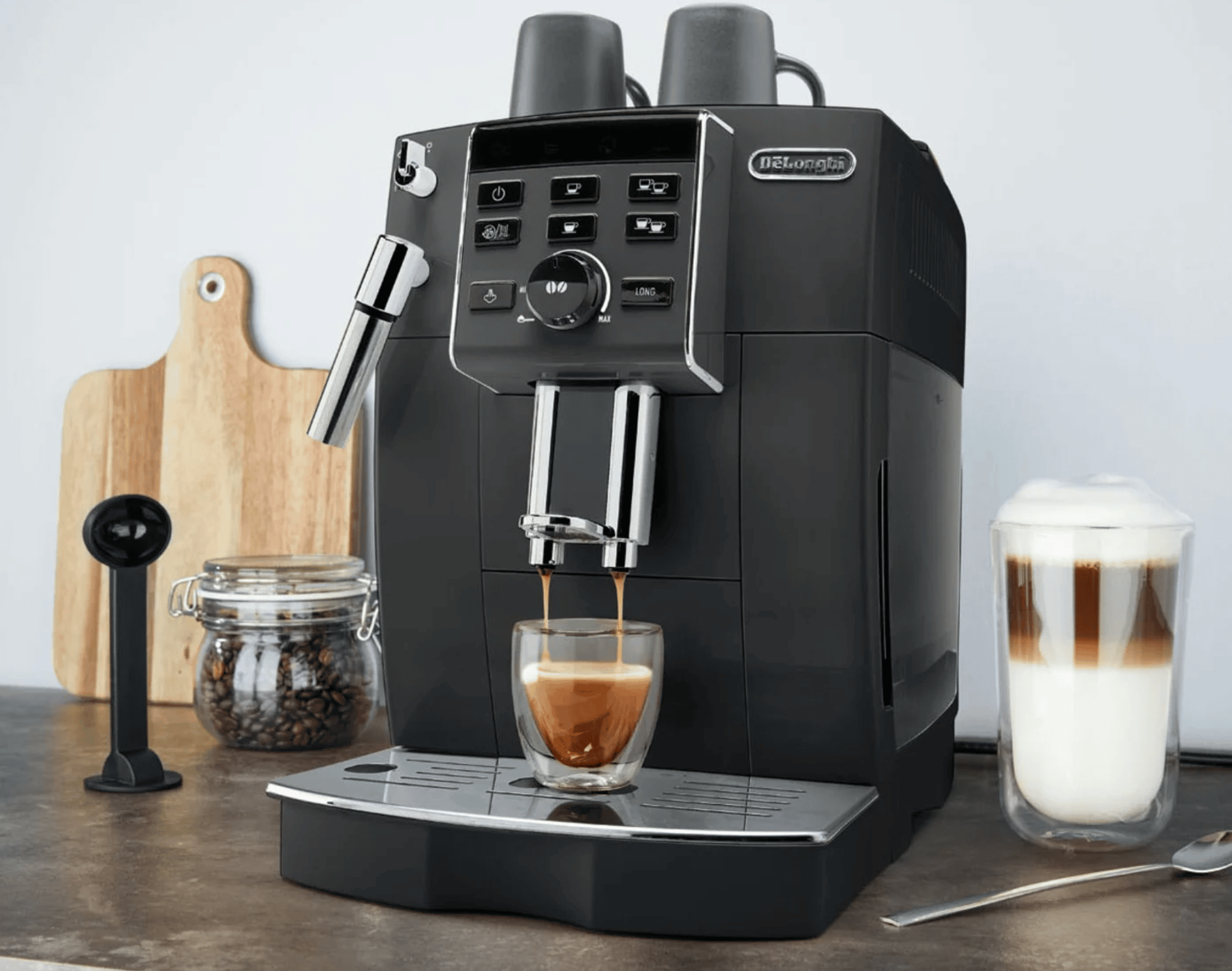 ECAM - schwarz Delonghi MyTopDeals ☕ Kaffeevollautomat 13.123