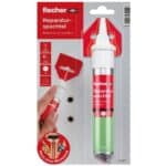 [Prime] fischer Reparaturspachtel-Tube, 70ml  (Bohrlöcher füllen, Risse ausbessern, schnell aushärtend)