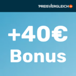 [Endspurt] 40€ Bonus ⚡ Preisvergleich.de Strom & Gas vergleichen