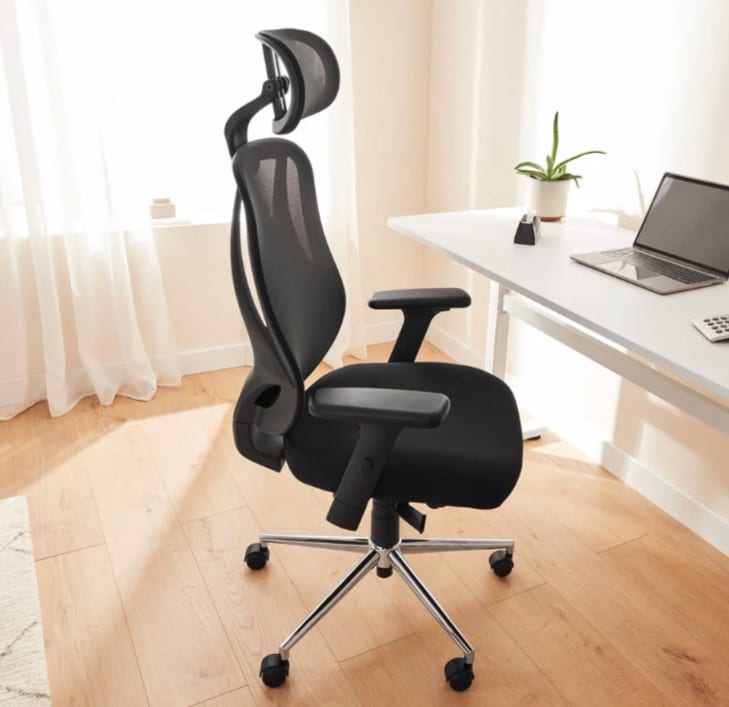 Livarno Bürostuhl mit verstellbarer Armlehnen Kopfstütze & - MyTopDeals