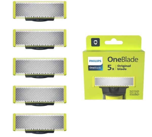 5x Philips OneBlade Ersatzklingen - für alle OneBlade Modelle (6,65€ /  Klinge!) - MyTopDeals