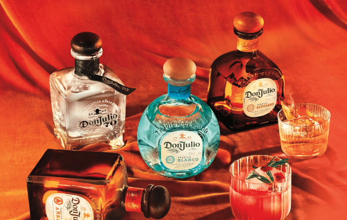 Verschiedene Tequila von Don Julio