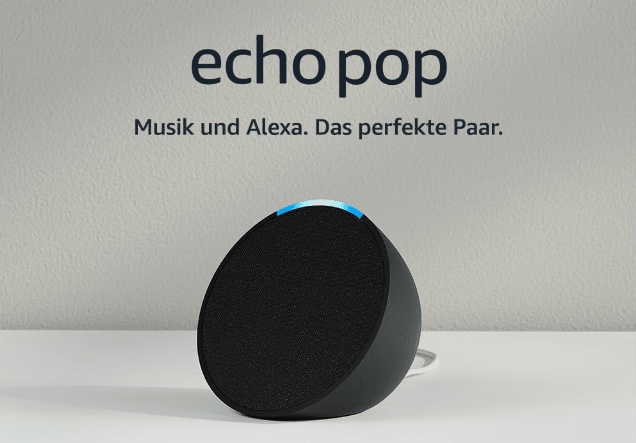Echo Pop | Kompakter und smarter Bluetooth-Lautsprecher Info
