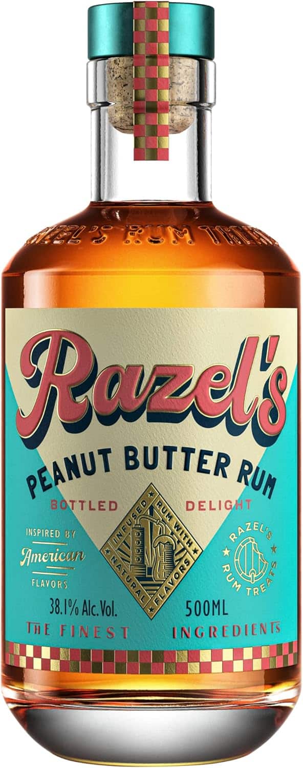 500ml Flasche von Razel's Peanut Butter Rum