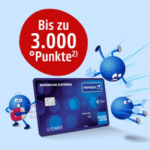 [Ende heute] 30€ Bonus (= 3.000 Punkte) 🤑 für gebührenfreie Payback American Express 🥳 mit Cashback für jeden Umsatz