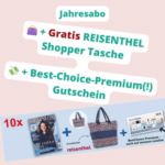 [Knaller] Cosmopolitan Abo für 50€ 🥳👉 mit GRATIS reisenthel Shopper & 50€ Best-Choice-Gutschein (inkl. Amazon)