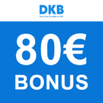 [Endspurt] 80€ Bonus 🏦💰 Kostenloses DKB-Cash Girokonto inkl. VISA-Card