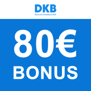 80€ Bonus 🏦💰 Kostenloses DKB-Cash Girokonto inkl. VISA-Card