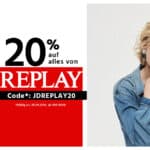 20% auf alle Replay Artikel bei jeans-direct 👖