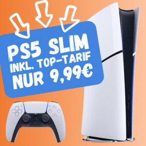 [Konsolen-Knaller] 🤯 PlayStation 5 Slim Digital Edition für 49,99€ 🎮 Vodafone mit 30GB LTE NUR 9,99€ mtl. (139€ unter PVG!)