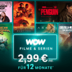 🔥 Nur heute! WOW! Filme & Serien für nur 2,99€ monatlich - 70% Rabatt! 🔥