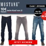 Mustang Jeans 👖 10€ extra Rabatt beim Kauf von 2!