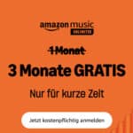 Amazon Music Unlimited für 3 Monate GRATIS 🎶🎸 90 Mio. Songs streamen (Neukunden)