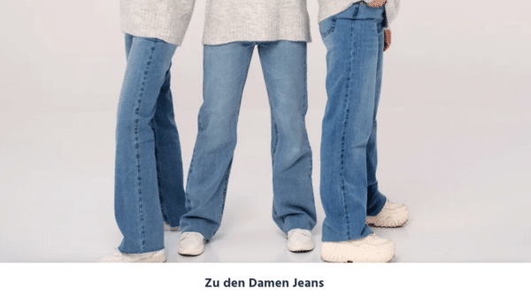 Jeans-Direct 20% auf alle Jeans im Sortiment