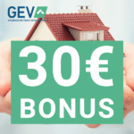 🏚 30€ Bonus für Wohngebäudeversicherung ab 4,85€ im Monat