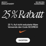 Black Friday: 👟 NIKE Members 25%-Rabatt auf Vollpreisartikel (mit Gutscheincode) 🏷