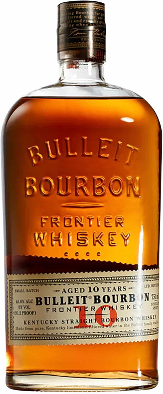 Eine Flasche Bulleit 10 Jahre Bourbon - American Frontier Whiskey