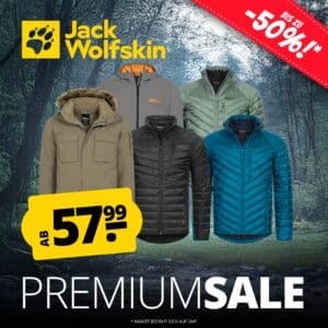 🧥🎉 Jack Wolfskin PREMIUM SALE! Winterjacken ab 57,99 € bei SportSpar