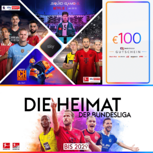 [175€ Bonus] Alles von Sky mit Netflix/Paramount+ 🤝 Ab 40€ mtl. | Filme, Serien, Bundesliga, Formel 1 & mehr!