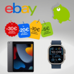 TOP 🥳 ebay: 30€-Gutschein auf fast alle Kategorien (auch Privat!) ⚙️ z.B. iPad, Apple Watch & mehr