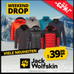 Jack Wolfskin PREMIUM SALE bei SportSpar! 🧥🎉 z.B. mit Winterjacken