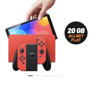 [Eff. 1,70€] Nintendo Switch OLED für 29,99€ 🎮 TELEKOM mit 20GB LTE für 14,99€ mtl. (Klarmobil)