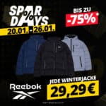 [Jacken Price-Drop!] Reebok Winterjacken im SALE bei SportSpar 🧥🎉