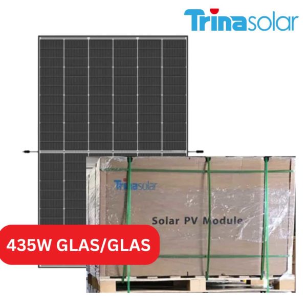 Bestpreis X Trina Solar W Palette Vertex S N Type Black Frame Glas Glas Solarpanel