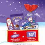 Milka Weihnachtsprodukte für 5€ kaufen und 5€-Einkaufsgutschein erhalten 🎅🍫