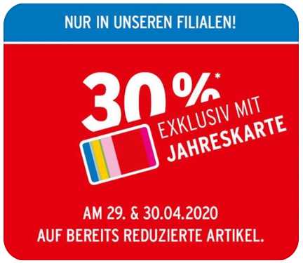 Nur in der Filiale: Ernstings Family - 30 % Rabatt auf ...